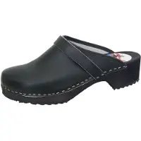 Saliha Potthoff Clogs (Ferse offen) schwarz Gr. 45