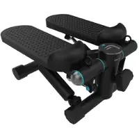Cecotec Stepper Drumfit StepTrain 1000 Band, 100 kg, Schwarz, Blau, LCD, Kalorien, Evolutionen pro Minute (RPM), Step counter, Zeit, Metall, Akku