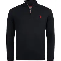 U.s. polo assn. . Herren Half-Zip Strickpullover USKnooxx aus Baumwollmix