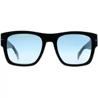 David Beckham Square Herren Schwarz Blau Gradient DB 7000/S