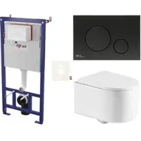 SAT Wand-WC Set für Vorwandmontage SIKOSSTOR7268K