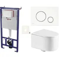 SAT Wand-WC Set für Vorwandmontage SIKOSSREX7270K