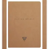 Clairefontaine 5x Flying Spirit Heft liniert A5 48 Blatt - Braun 103536C