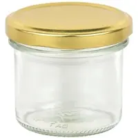 MamboCat 48er Set Sturzglas 125 ml To 66 goldener Deckel incl. Diamant Gelierzauber Rezeptheft