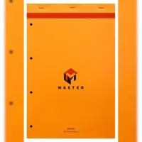 Calligraphe 5x Masterblock A4+ 100 Bl 80g Fr-Lin- Orange 10754C