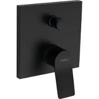 Hansgrohe Fertigmontageset VIVENIS f Unterputz-Wannenmischer m Sich-kom ma- mit Sicherungskombination mattschwarz