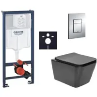 GROHE SAT Infinitio Wand-WC Set für Vorwandmontage SIKOGRSIN12BE
