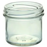 MamboCat 50er Set Sturzglas 125 ml Marmeladenglas Einmachglas Einweckglas To 66 schwarzer Deckel incl. Diamant-Zucker Gelierzauber Rezeptheft