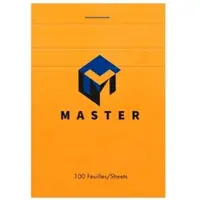 Calligraphe 10x Masterblock A7 100 Bl 70g Kartiert- Orange 10707C