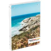 HMF 46973 Magnetischer Bilderrahmen aus Acrylglas, 15 x 21 cm, Transparent