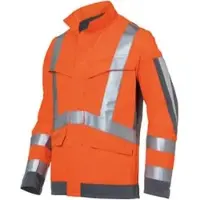 Kübler Jacke PROTECTIQ HIGH VIS ARC2 PSA 3 warnorange/anthrazit Form 1394 Größe 64