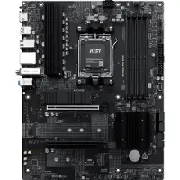 MSI Pro B840-S EVO WIFI6E, AMD, Sockel AM5, AMD Ryzen 7000 Series, AMD Ryzen 8000 Series, AMD Ryzen 9000 Series, Sockel AM5, DDR5-SDRAM, 256 GB