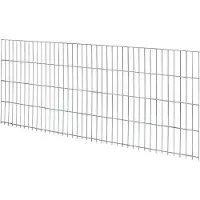Floraworld Doppelstabmatte-Zaun Comfort 201 x 83 cm feuerverzinkt