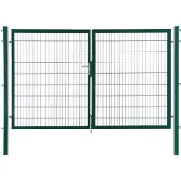 Floraworld Doppeltor, System »Premium«, Türmaße BxH: 300 x 180 cm - gruen