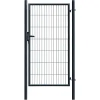 Floraworld Einzeltor »Classic«, Türmaße BxH: 94 x 175 cm - grau