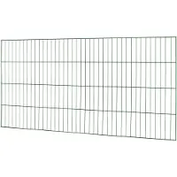 Floraworld Einstabmatte-Zaun Classic 200 x 100 cm moosgrün