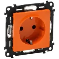 Legrand 753229 Valena Life Schutzkontaktsteckdose erhöhter Berührungsschutz Orange