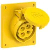 Pce 414-4f9 CEE-Anbausteckdose schräg (92x100mm) 16A 4p 4h IP44/IP54 4144f9