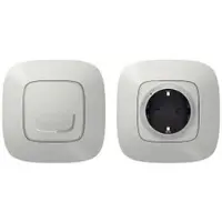 Legrand 752754 Valena Allure with Netatmo STAND-ALONE-SET Steckdose + Sender Farbe: Aluminium
