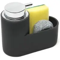 SAT Seifenspender Schwarz Polyresin SATDKUCHC
