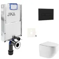 SAT Wand-WC Set für Einmauerung SIKOJZREX67CRM