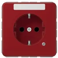 JUNG Steckdose 1f rt glz CD UP m.BS IP20 BSF CD1520BFNAKORT