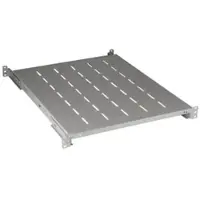 EFB Elektronik 691651NFTS.6 19” 1HE Fachboden fest, ET 350..450 mm, 120 kg, ST 600, RAL9005 691651NFTS6
