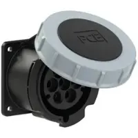 Pce 3272-7v CEE-Anbausteckdose (75x75mm) 32A 7p 7h IP66/IP67 32727v