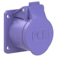 Pce 373f9v CEE-Anbausteckdose gerade 54x60mm 32A 3p 24VAC 50/60Hz IP44/IP54 TWIST