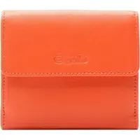 Esquire Leder Geldbörse Viktoria Little Wallet Flame orange
