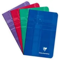 Clairefontaine 20x Notizheft 7,5x1cm, 24 Blatt kariert 90g - Sortiert 3582C