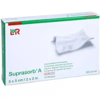 ACA Müller/ADAG Pharma Suprasorb A Calciumalginat Kompr.5x5 cm 10 ST