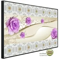 Papermoon Infrarotheizung »EcoHeat - Muster mit Blumen«, Matt-Effekt - bunt