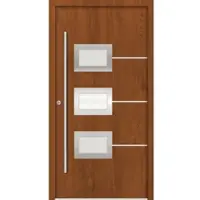 Splendoor Sicherheitshaustür »ATHEN Prime RC2«, Aluminium, in golden oak - braun