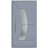 KNOCK Aluminium-Haustür »Terra Nova«, grau