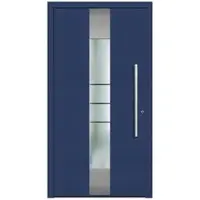 KNOCK Aluminium-Haustür »Terra Nova«, stahlblau