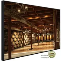 Papermoon Infrarotheizung »EcoHeat - Napa Valley Wein«, Matt-Effekt - bunt