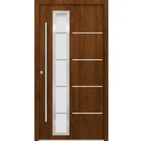 Splendoor Sicherheitshaustür »SPLIT Prime RC2«, Aluminium, in nussbaum - braun