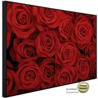 Papermoon Infrarotheizung »EcoHeat - Rote Rosen«, Matt-Effekt - bunt