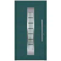 KNOCK Aluminium-Haustür »Terra Nova«, moosgrün - gruen