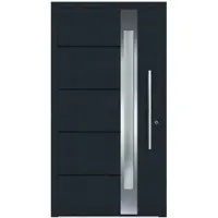 KNOCK Aluminium-Haustür »Terra Nova«, anthrazit - grau