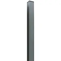 Mr. Gardener Alu-Pfosten »Turino, Donatus«, Aluminium, BxLxT: 6,8 x 180 x 6,8 cm - silberfarben