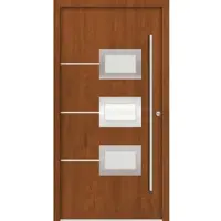 Splendoor Haustür »ATHEN Prime«, Aluminium, in golden oak - braun