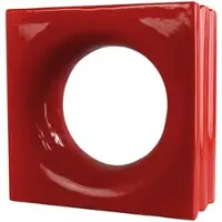 Fuchs Design Keramikstein »Style n Art«, BxH: 190 x 190 mm - rot