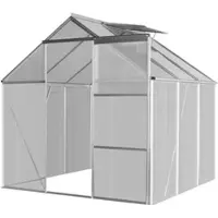 Floraworld Gewächshaus »Grow«, BxH: 190 x 193 cm, Aluminium/Kunststoff - transparent