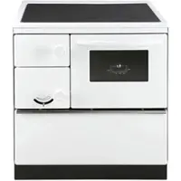 Thorma Holzherd »Ökonom 75 De Luxe«, weiss, Stahlblech, 7 kW, Zeitbrand geeignet
