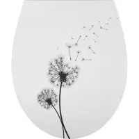 WELLWATER WC-Sitz »PUSTEBLUME«, Duroplast, mit Absenkautomatik - weiss