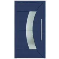KNOCK Aluminium-Haustür »Terra Nova«, stahlblau