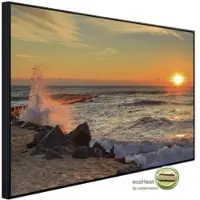 Papermoon Infrarotheizung »EcoHeat - Cape Hatteras Beach«, Matt-Effekt - bunt