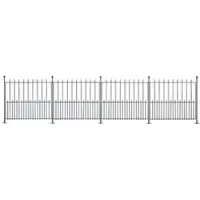 Floraworld Quick-Zaunfeld, HxLxT: 102 x 126 x 5 cm, Stahl, anthrazit - grau